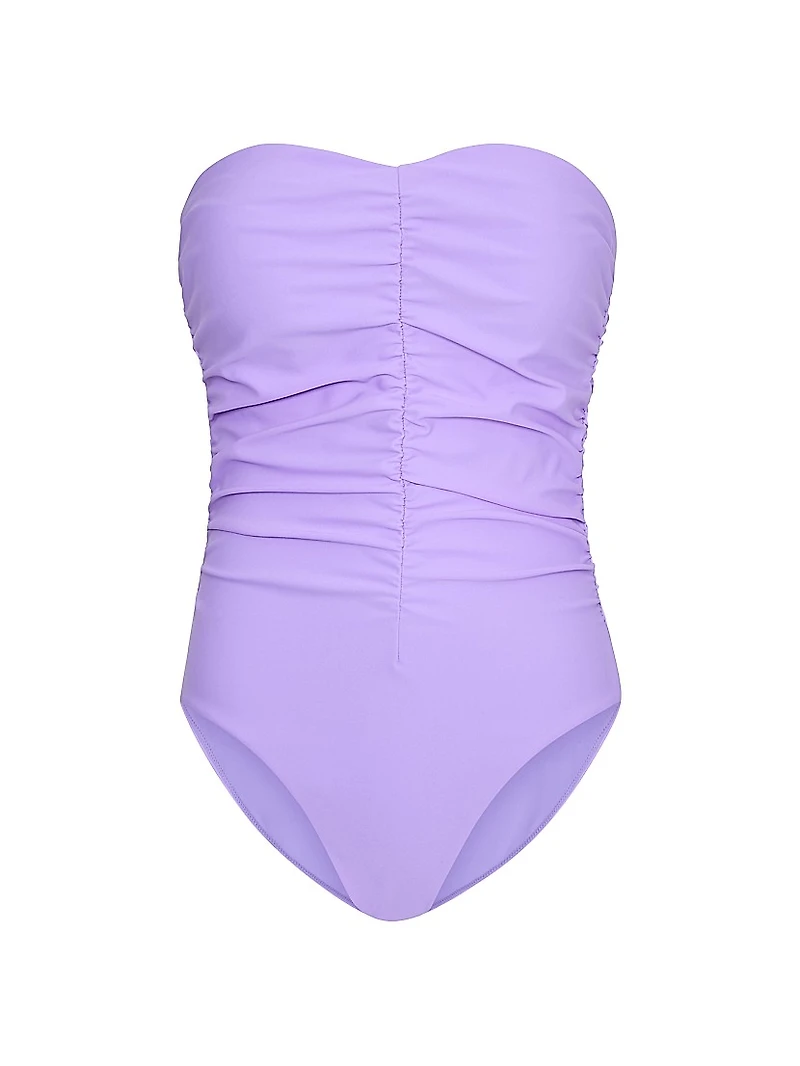 Ruched One-Piece Swimsuit