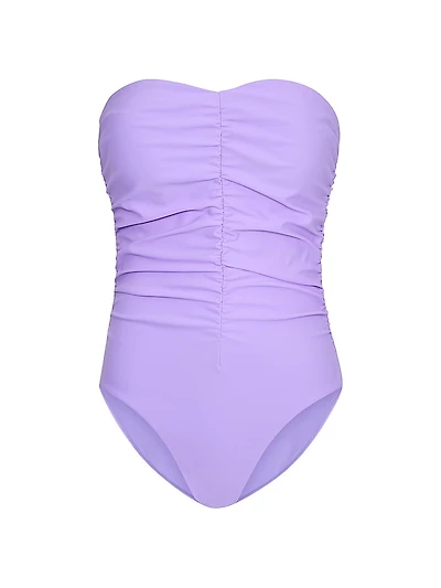 Ruched One-Piece Swimsuit