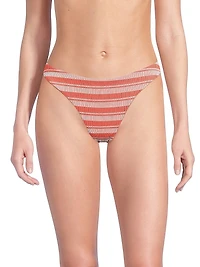 Margot Striped Bikini Bottom