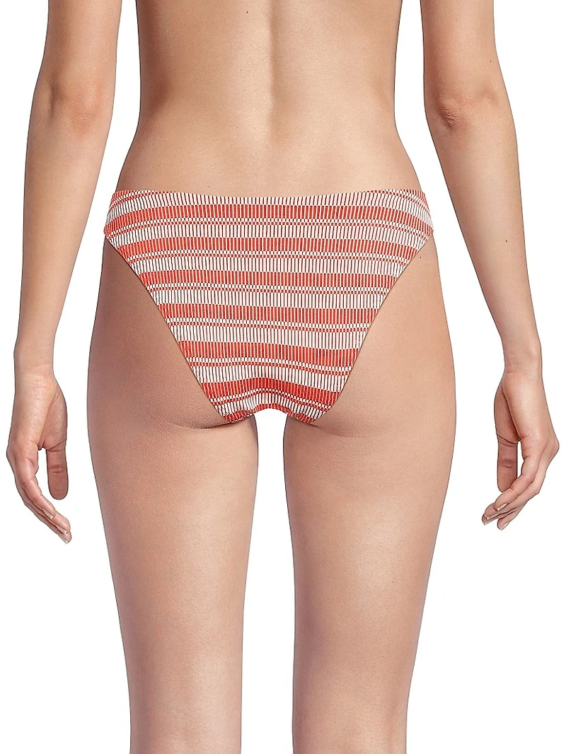 Margot Striped Bikini Bottom