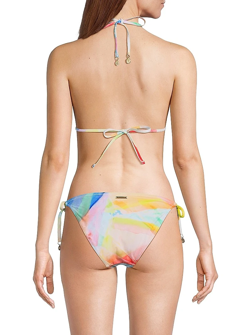 Watercolor Paint Stroke Bikini Top