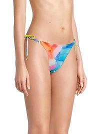 Watercolor Paint Stroke Bikini Bottom