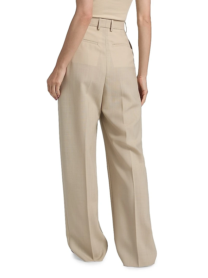 Mid Rise Trousers