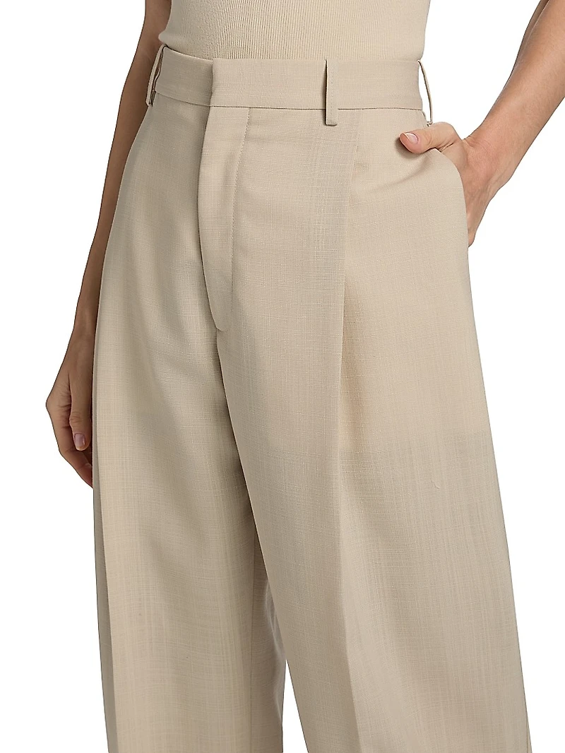 Mid Rise Trousers