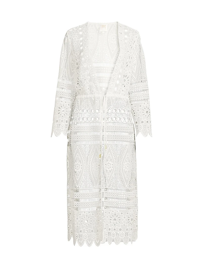 Tiered Lace Coverup