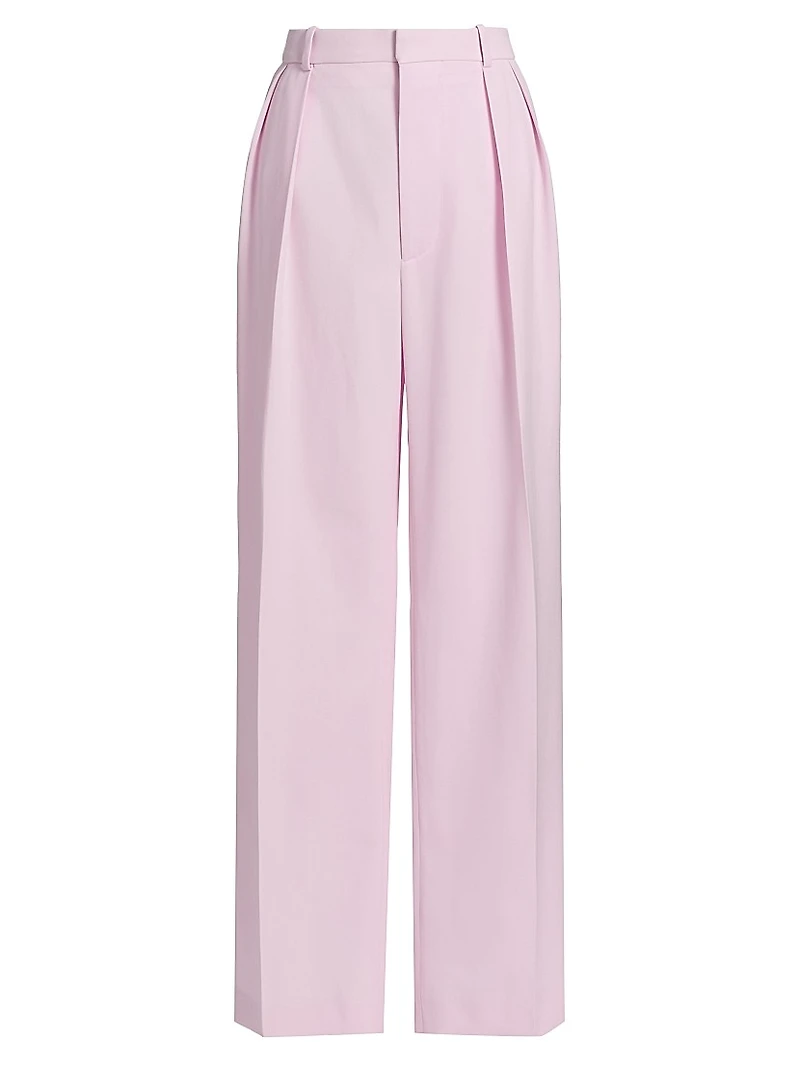 Tapered Low-Rise Trousers