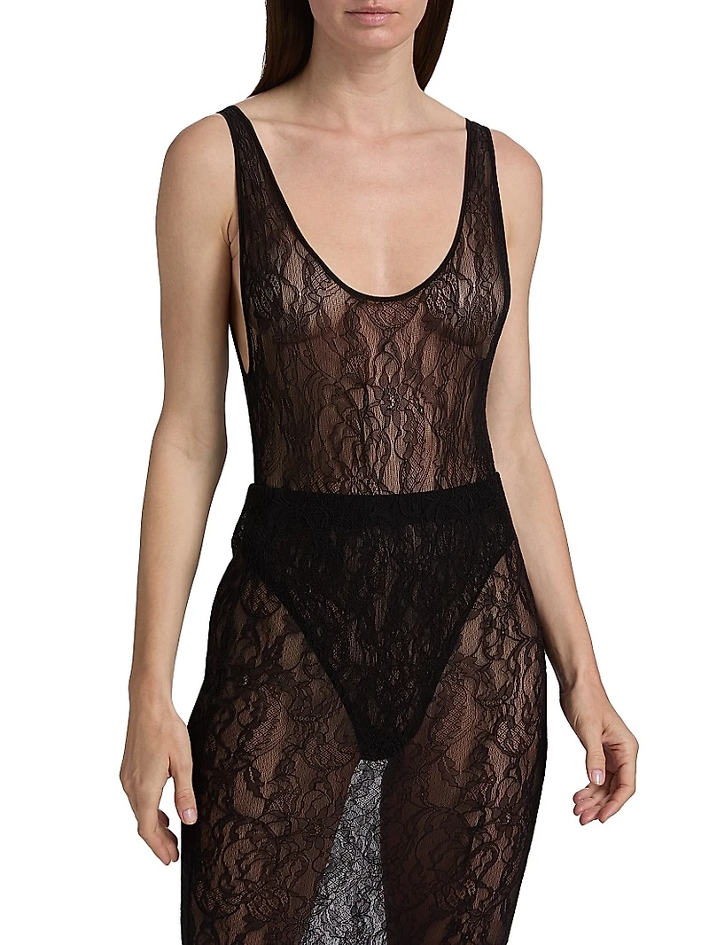 Lace Tank Bodysuit