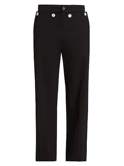 Oliver Wool Gabardine Pants