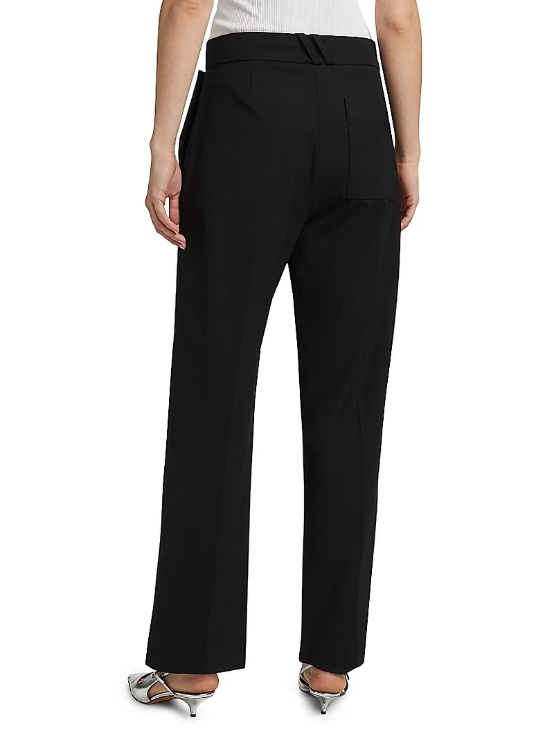 Oliver Wool Gabardine Pants