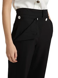 Oliver Wool Gabardine Pants