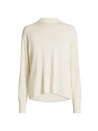 Corri Silk-Blend Crewneck Sweater