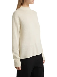 Corri Silk-Blend Crewneck Sweater