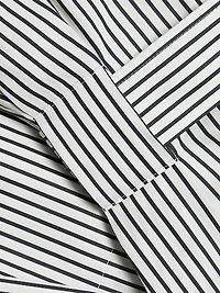 Viola Stripe Poplin Mini Shirtdress