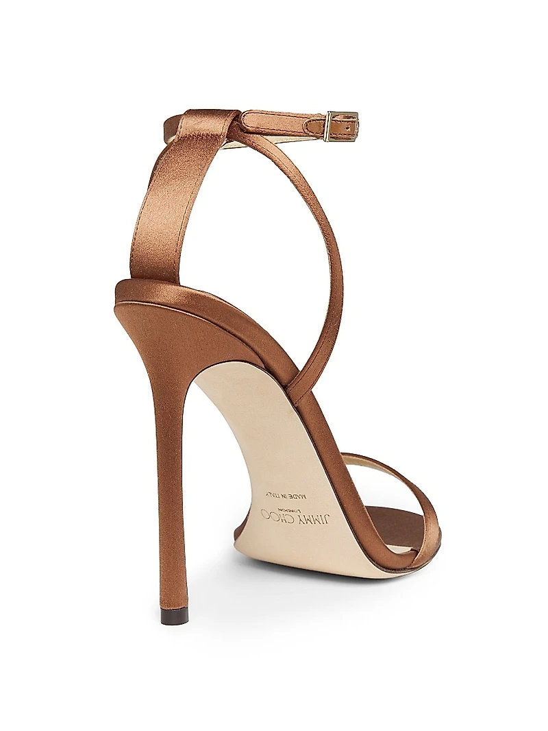 Minny 110MM Satin Stiletto Sandals