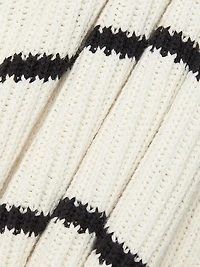 Striped Polo Sweater