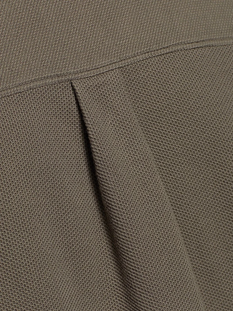 Cotton Jacquard Camp Shirt