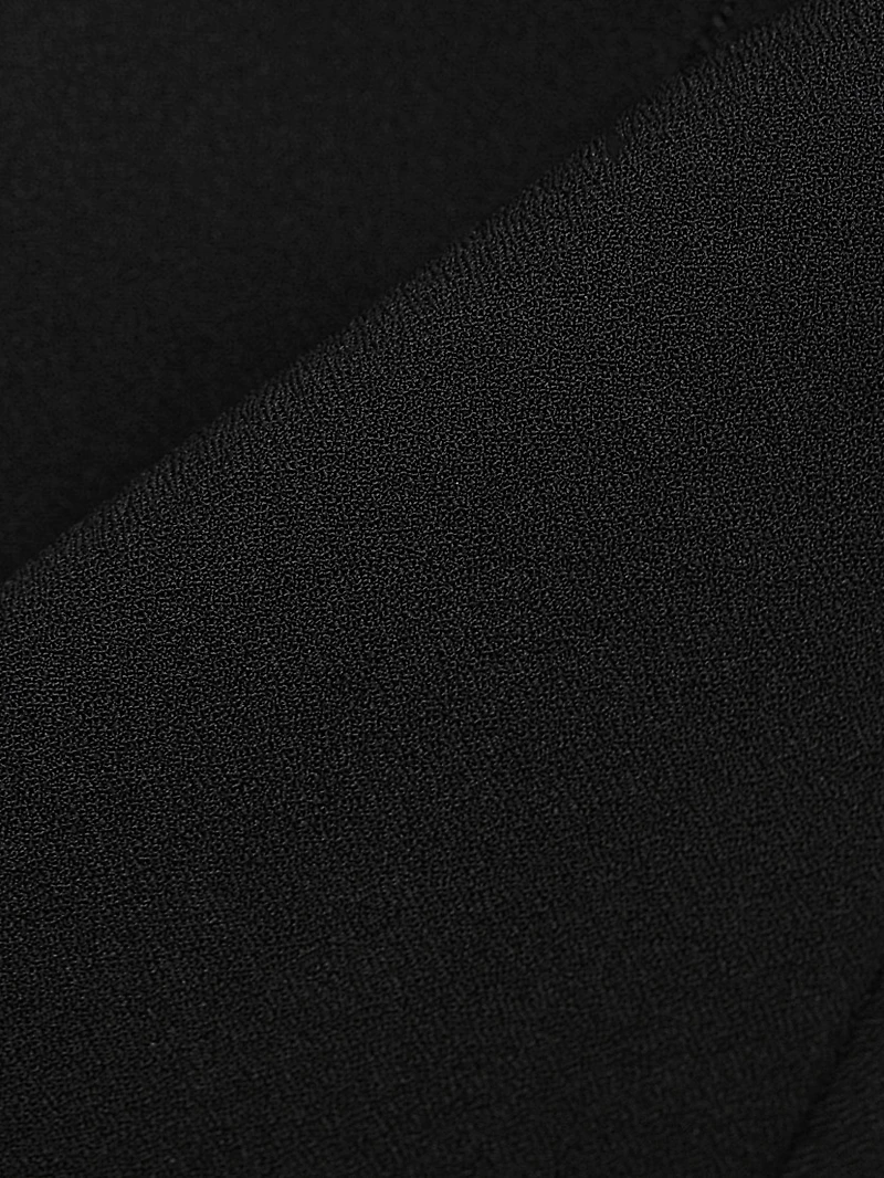 Vanessa Sculpted Asymmetric-Neck Minidress