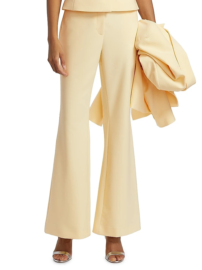 Gaia Stretch High-Rise Flared Pants