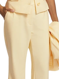 Gaia Stretch High-Rise Flared Pants