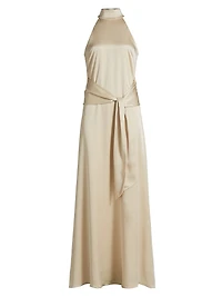 Jocelyn Tie-Front Maxi Dress