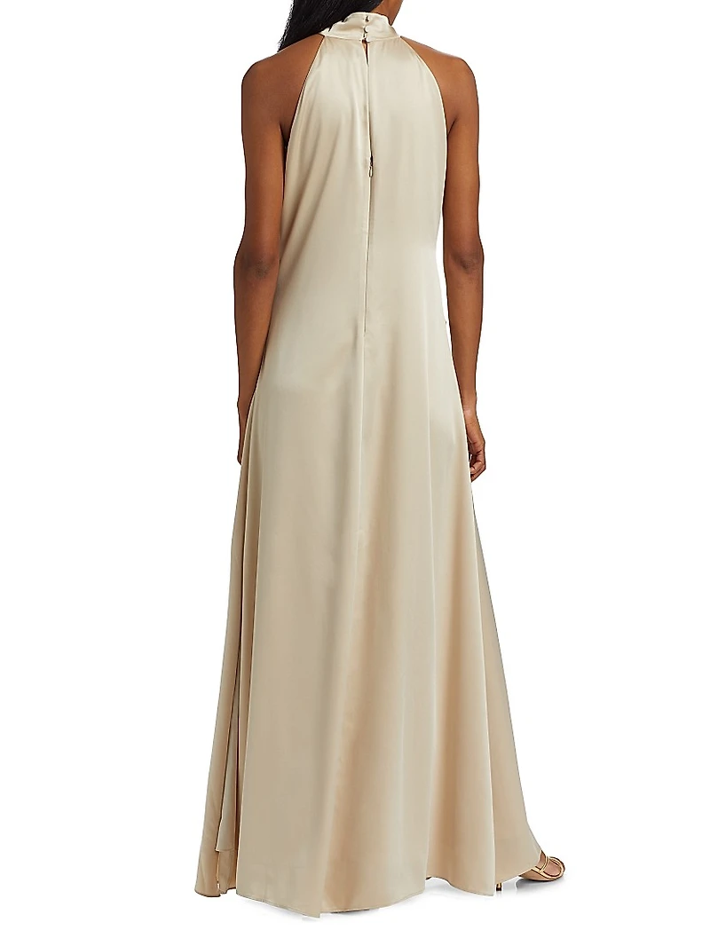 Jocelyn Tie-Front Maxi Dress