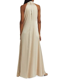 Jocelyn Tie-Front Maxi Dress