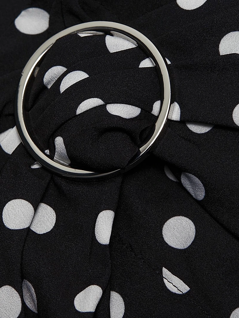 Madison Polka Dot Sarong Skirt