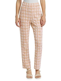 Claire Tweed Cigarette Pants