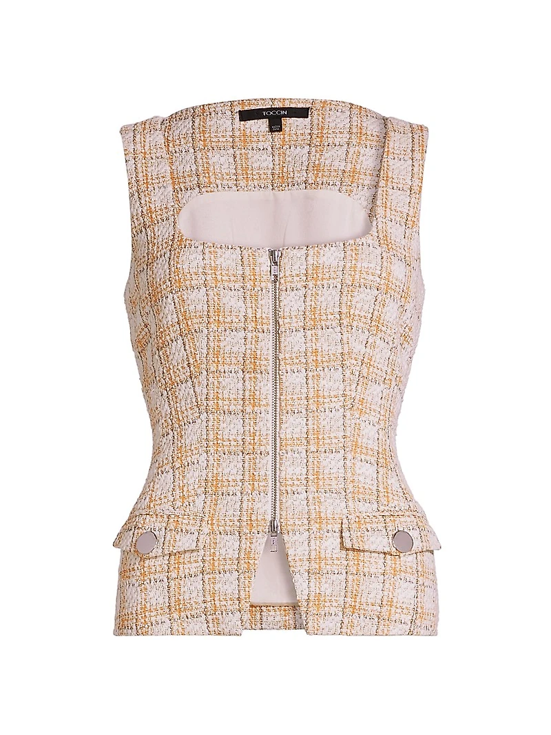 Alicia Tweed Vest