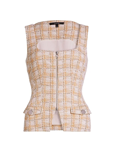 Alicia Tweed Vest