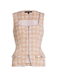 Alicia Tweed Vest