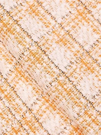 Phoebe Tweed Short-Sleeve Minidress