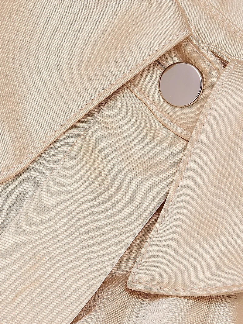 Riley Satin Boyfriend Shirt