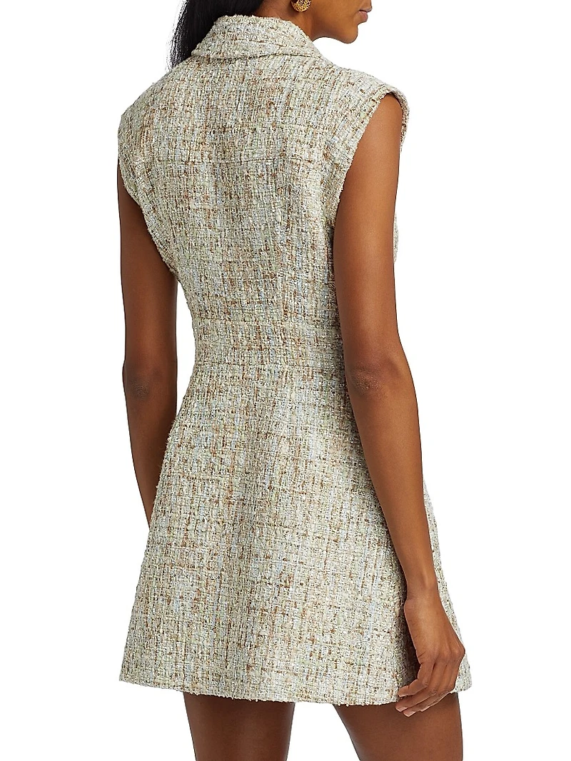 Everly Safari Wrap Minidress