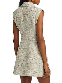 Everly Safari Wrap Minidress