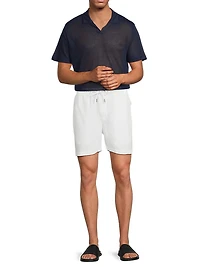 Shaun Linen Polo Shirt