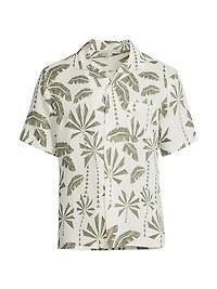 Air Linen-Blend Vacation Shirt
