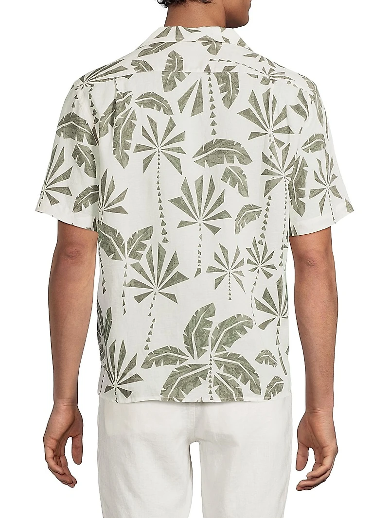 Air Linen-Blend Vacation Shirt