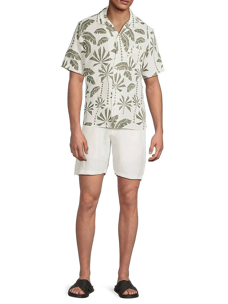 Air Linen-Blend Vacation Shirt