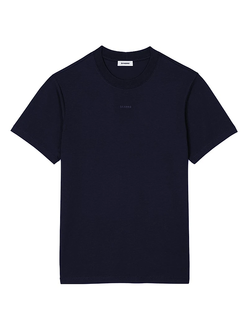 Cotton T-Shirt with Logo