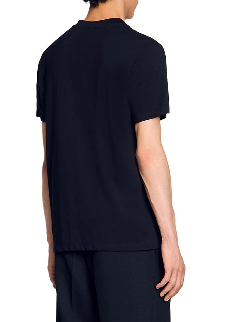 Cotton T-Shirt with Logo