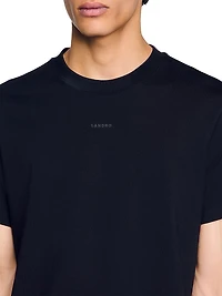 Cotton T-Shirt with Logo