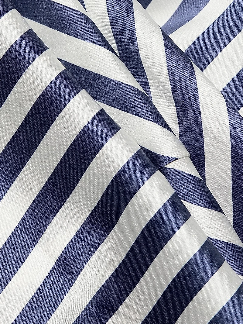 Florina Stripe Flounce Skirt