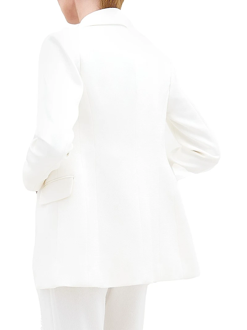 Rebeca Hammered Satin Jacket