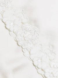 Rose Parfait Silk-Lace Shorts