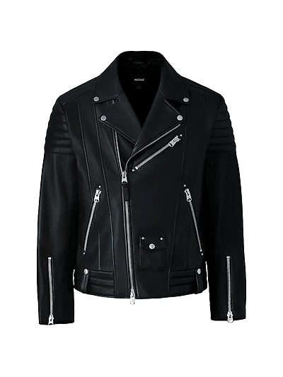 Kenneth Leather Perfecto Biker Jacket