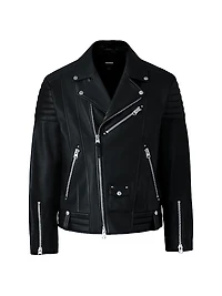 Kenneth Leather Perfecto Biker Jacket