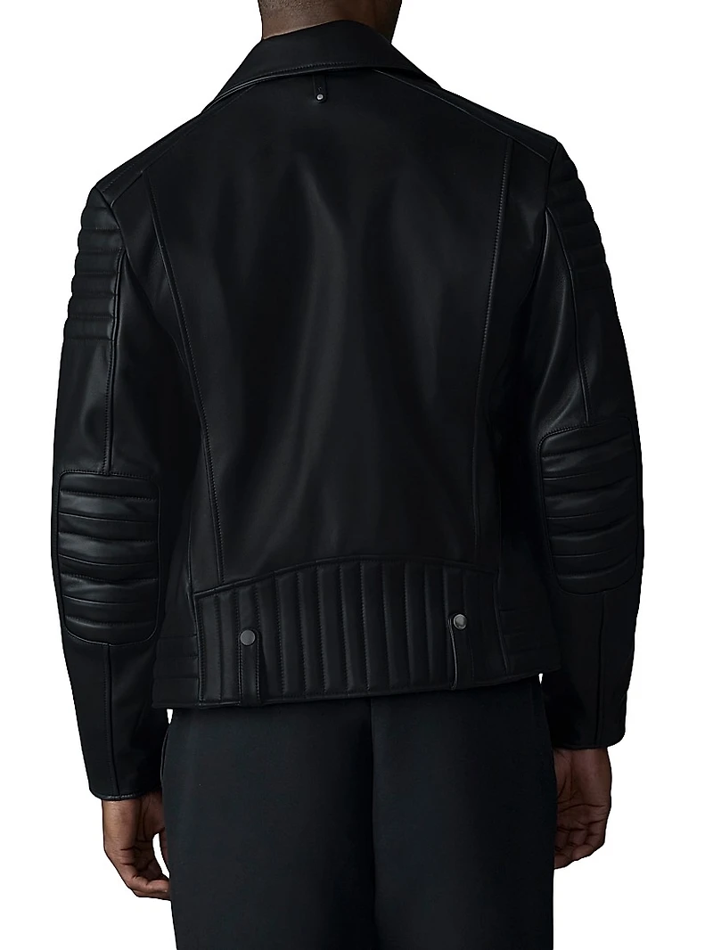Kenneth Leather Perfecto Biker Jacket