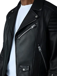 Kenneth Leather Perfecto Biker Jacket