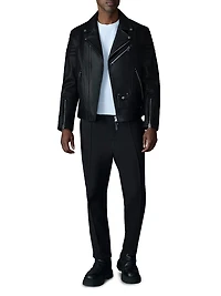 Kenneth Leather Perfecto Biker Jacket